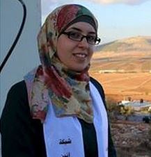 Boshra Tawil, de Aneen Red Al-Qaid Media secuestrada de su propia casa.